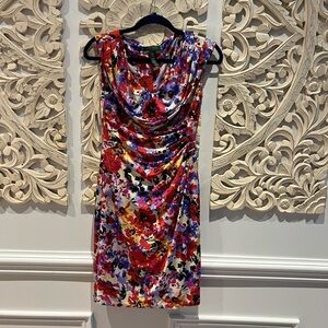 Lauren Ralph Lauren Multicolor Floral Mini Dress